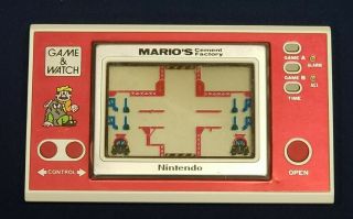 1983 Nintendo Game & Watch Mario 