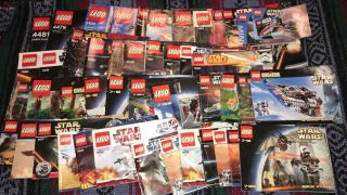 50 Lego Star Wars Instruction Manuals 4481 4504 4479 7150 7673 7140 6211 Bk1