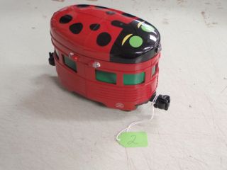 Aristo Craft Eggliner Art - 22707 Lady Bug Lighted G Scale 1;29 Red Train 2