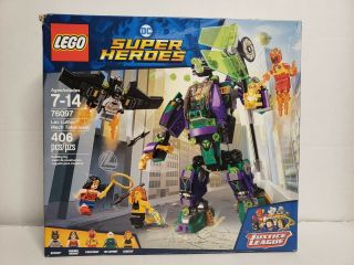 Lego Dc Superhero 76097 Lex Luthor Mech Takedown W/ Firestorm Batman Minifigure