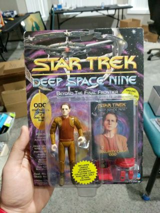 Star Trek Deep Space Nine Security Chief Odo 5 " Action Figure (playmates 1993)