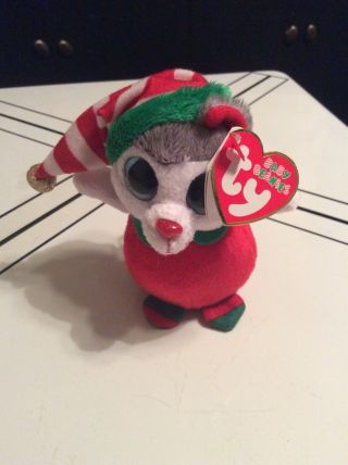 Ty Baby Beanie - Juneau The Husky Dog Walgreens Exclusive 4” Holiday Christmas