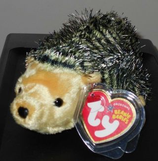 Ty Beanie Baby Chuckles The Hedgehog (6 Inch) Mwmt