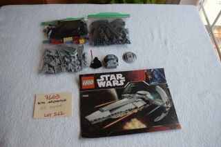 Lego 7663 Star Wars 30th Anniversary Edition Sith Infiltrator 100 Complete