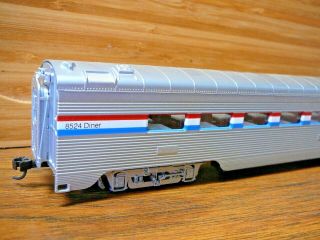 Ho Scale Model 12 " Train Car Ihc Amtrak Diner 8524 W/box