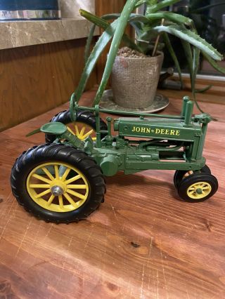Ertl John Deer Tractor Farm Toy Model A Die Cast Metal Made In Usa
