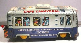 Cragstan.  Mobile Satellite Tracking Station I.  C.  B.  M.  Tin Toy
