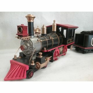 G Scale Kalamazoo V & T 4 - 4 - 0 American No 11 Locomotive With Tender 2