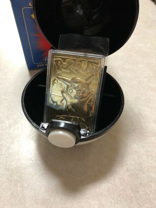 Limited Edition Pokemon 23k Gold - Plated Trading Card - Charizard,  06,  1999