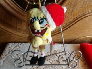 Ty Jingle Beanie Sponge Bob Jolly Elf 2007