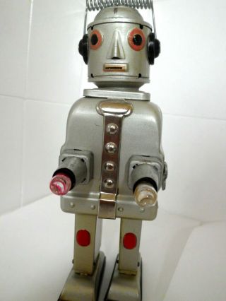 Mr Robot the Mechanical Brain Alps Japan early toy robot circa 1955 EXIB 2