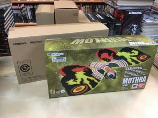 S.  H.  Monsterarts Mothra Action Figure Bandai