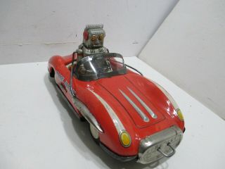 SPACE PATROL CAR WITH ROBOT DRIVER VERY GOOD COND FRICTION MADE N JAPAN 2