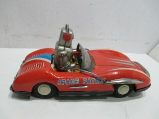 SPACE PATROL CAR WITH ROBOT DRIVER VERY GOOD COND FRICTION MADE N JAPAN 3