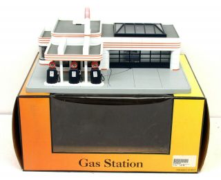 Mm Mth 30 - 9109 Union 76 Gas Station W/ 1967 Camaro Convertible Ob