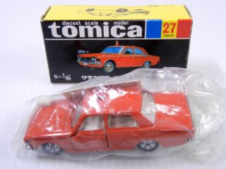 Tomica Black Box No.  27 Toyota Crown Fire Chief Car 1/65 Diecast Car Tomy Japan