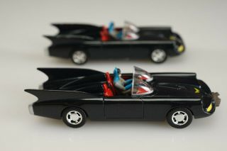 2 Corgi Batmobile Cars Batman Classic 1960 ' s - Two Cars 3