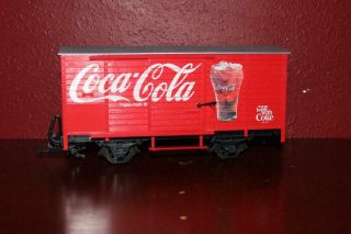 Lgb 45352 Coca Cola Things Go Better W/ Coke Box Car G Scale Lehmann - Gross Bahn