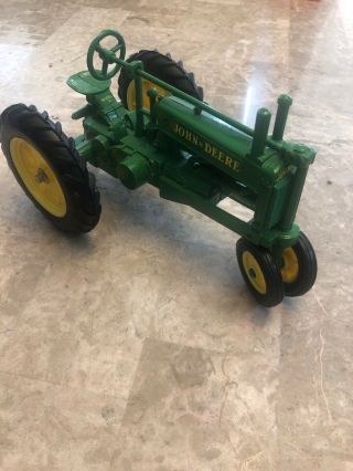 Kp7464 Ertl John Deere 1934 Model " A " Diecast Toy Tractor Tri - Cycle Front 1:16