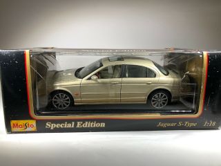 Maisto - Special Edition - 1999 Jaguar S - Type 1:18 Diecast Model Car - Used/nos