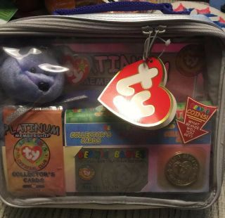 Ty Beanie Babies Official Platinum Edition Ii Club Kit - Never Opened