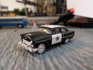 Classic Metals 1955 Chevy Police Car Ho Scale
