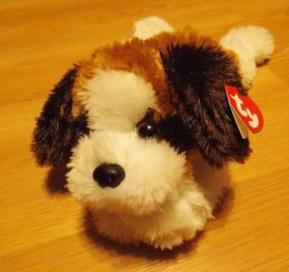 Ty Classic 2015 Yodeler St.  Bernard Plush Stuffed Dog Animal With Tags