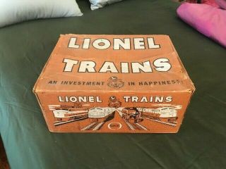 Lionel Postwar 2509 Ws " O " Box Only