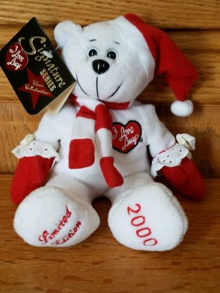 I Love Lucy Signature Series Bear 2000 Santa Hat & Gloves Ltd Ed 04122/10000