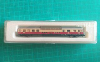 Marklin Z Scale 8738: Bd Tee Observation Passenger Car With Light