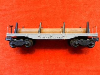 Lionel - O Scale - Flatcar With 2 Logs - 2411