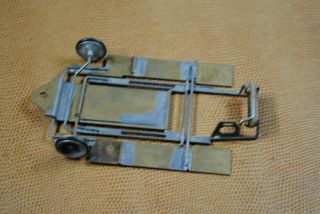Brass 4 Inch Chassis With Front Axle 1/24th