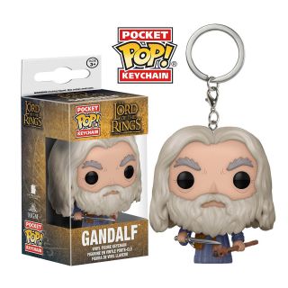Funko Lord Of The Rings Pocket Pop Gandalf Figure Keychain Toys