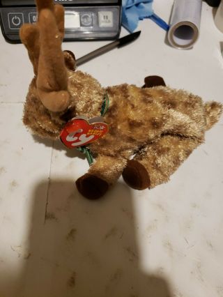 Ty Beanie Babies Rudy The Reindeer May 22,  2003 Retired [toy]