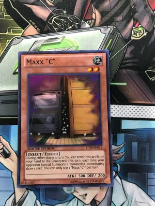 Yugioh Maxx " C " - Ct09 - En012 - Rare - Limited Edition Moderately Played