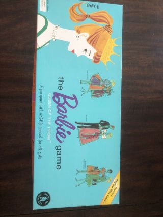 Vintage 1994 Mattel Barbie Game Queen Of The Prom Near -