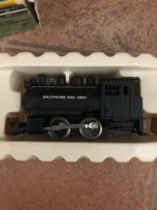 Vintage Ahm Baltimore And Ohio Ho Train Engine 5013 Made In Italy W/ Paperwork