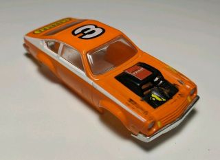Auto World Orange 3 Chevy Vega Pro Stock Tjet Ho Slot Car Body Chevrolet