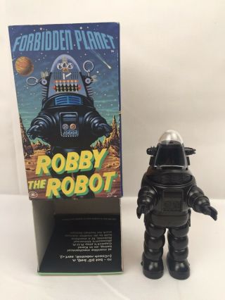 1997 Vintage Robby The Robot Hidden Planet Wind Up Toy Made In Japan 1950s Style