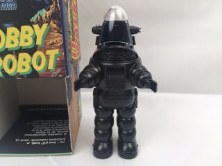 1997 VINTAGE ROBBY THE ROBOT HIDDEN PLANET WIND UP TOY Made in Japan 1950s style 2