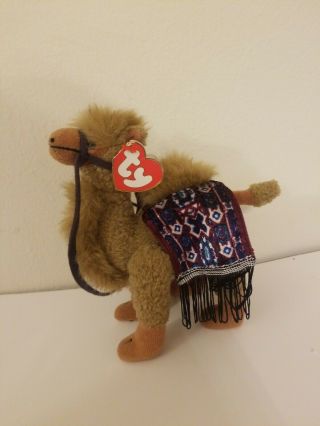 Ty Beanie Baby Camel Lawrence 1993 Ty Attic Treasures Retired 8 "