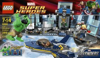 Lego Marvel Superheroes - Hulk Helicarrier Breakout (6868) -