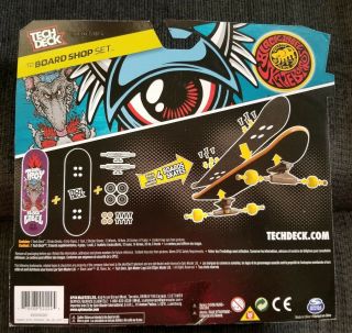 Tech Deck Blacklabel Skateboards,  Board Shop Set, .  NIP 2