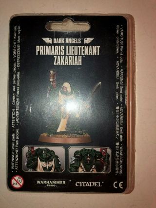 Warhammer 40000 40k Dark Angels Primaris Lieutenant Zakariah 92319 A