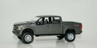 Custom Lifted 2018 Ford F - 150 Pickup Truck 1/64 Scale Diecast Dcp Auto World