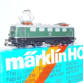 Marklin Ac Ho 1:87 German Db Br E - 41 Electric Locomotive Diecast Metal Nmib`80
