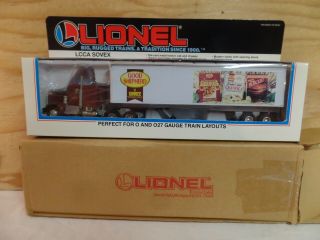 Lionel Train Lcca Sovex Good Shepherd Semi Truck Tractor Trailer Set 6 - 52055