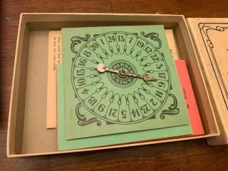 c1900 Parker Brothers The Game Of Venetian Fortune Teller Halloween 3