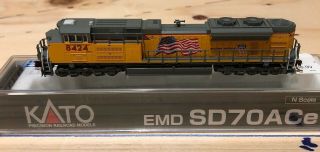Kato N Scale Sd70ace Union Pacific 8424
