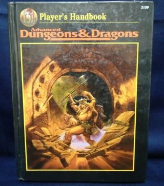 Dungeons & Dragons D&d 2nd Edition Player 